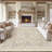 Medallion Non Slip Washable Rug(Cream)-678941569