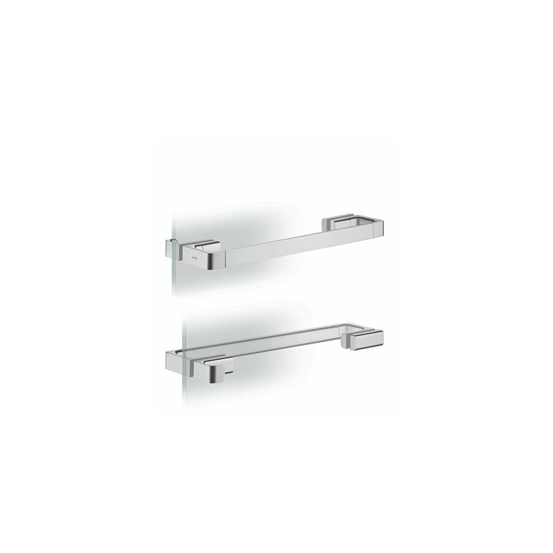 AXOR Universal Softsquare Shower Door Handle, Chrome