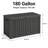 180 Gallon Large Lockable Resin Deck Box-129232141