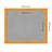 Sierra Gold Framed Magnetic Board - Magnet Board, Organization Board-1206147971