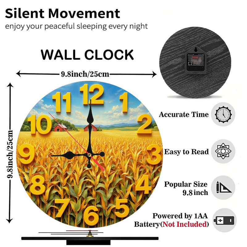Wall clock design