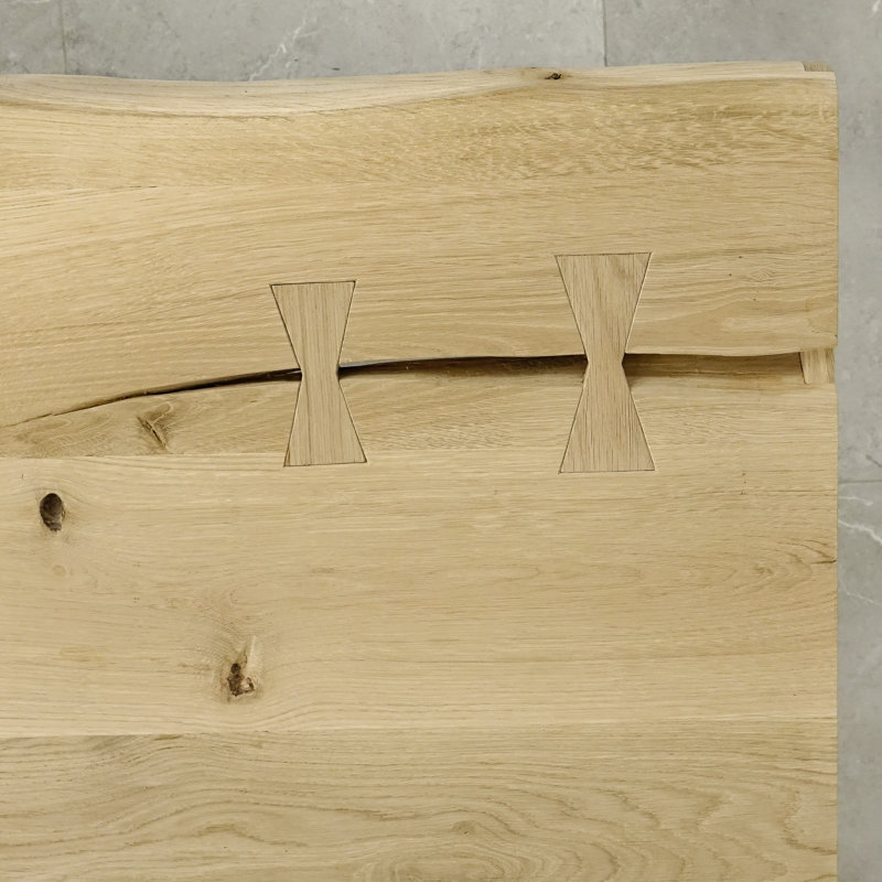 Nielsen Dining Table, Unfinished, H80 x L120 x W40cm