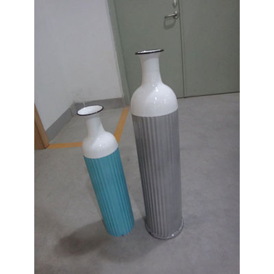 Metal Table Vase