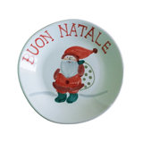Babbo Natale Salad/Dessert Plate, Santa Claus