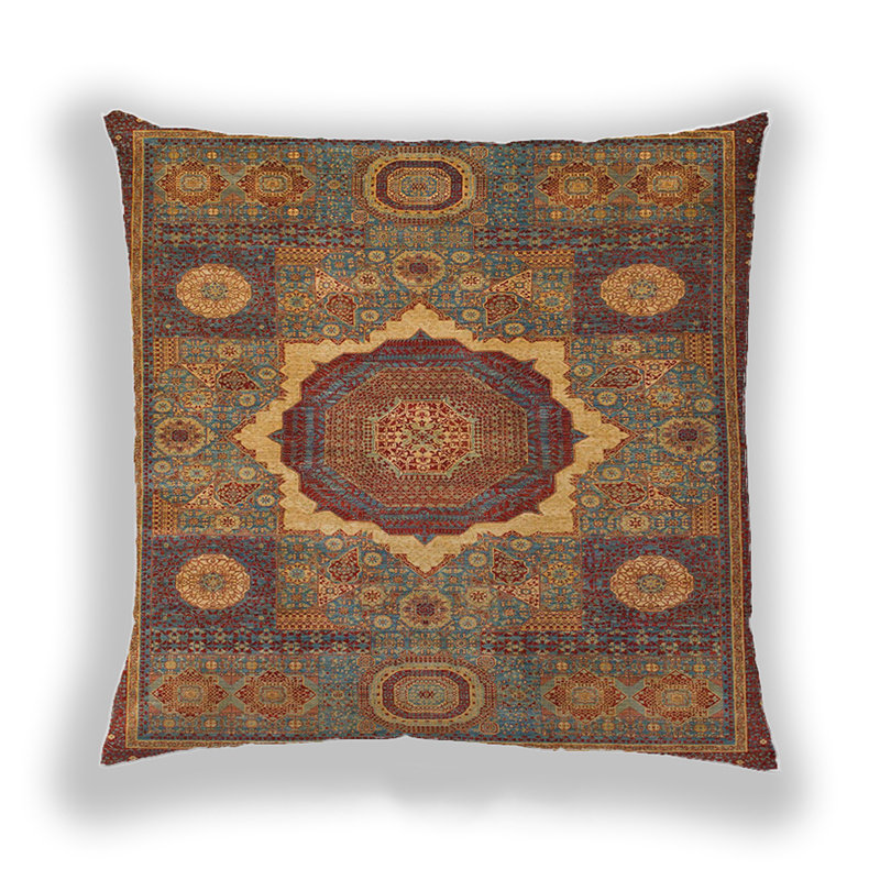 Coussin Abstract 1473, Microsuède