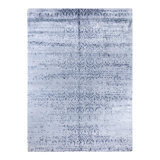Overdyed One-of-a-Kind Rectangle 8'10" X 12' Hand Knotted Area Rug