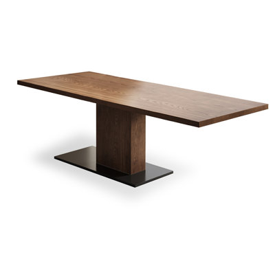 Brown Rectangular Solid wood Dining Table For Dining Room/Kitchen