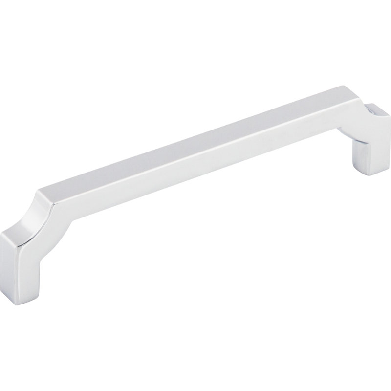 Davenport Bar pull, Polished Chrome, 5 1/16" Center to Center