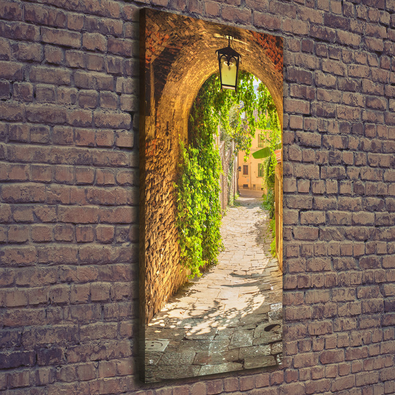 Italian Streets - Wrapped Canvas Print