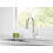 Pull Down Single Handle Kitchen Faucet-84452095