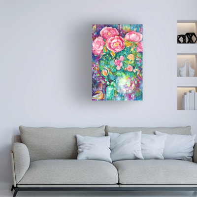 Art sur toile pivoines bologares Oxana Zaika