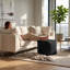 Repose-pieds pouf carré Moseley 16 po, hydrofuge-33309941