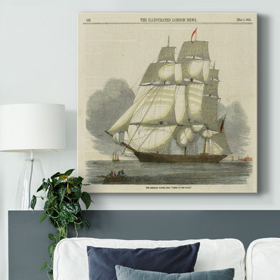 Antique Clipper Ship IV sur toile