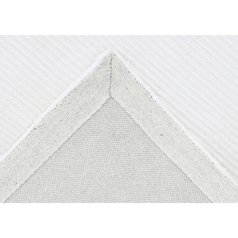 Area Rug in White, Rectangle 10' x 14'