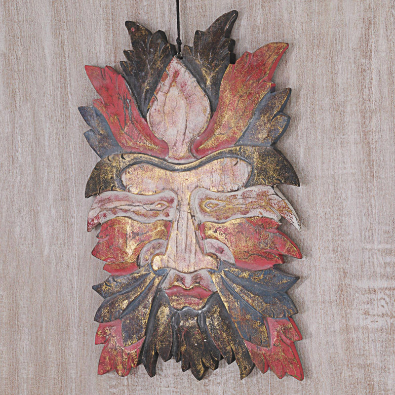 Panneau de suspension mural en bois camouflage
