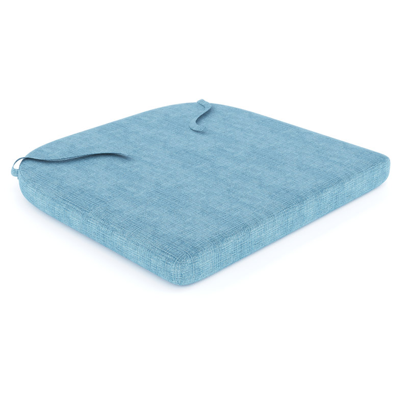 Sunbrella® Outdoor 2'' Lounge Chair Seat Cushion, Cast Horizon Sunbrella® Plainweave