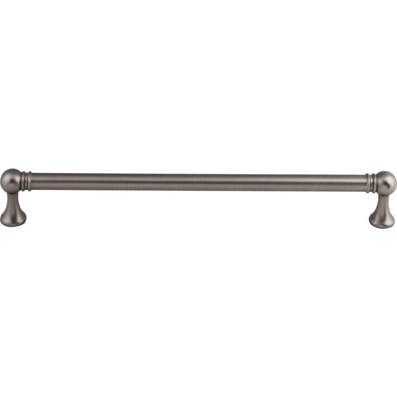Kara Bar pull, Ash Gray, 8 13/16"