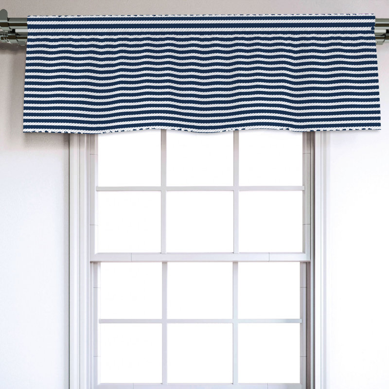 Sateen Ruffled Window Valance