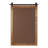 Samuels Magnetic Slate Chalkboard Bulletin Board