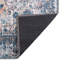 Tapis bleu / gris en chenille de style oriental Gutshall-832188378