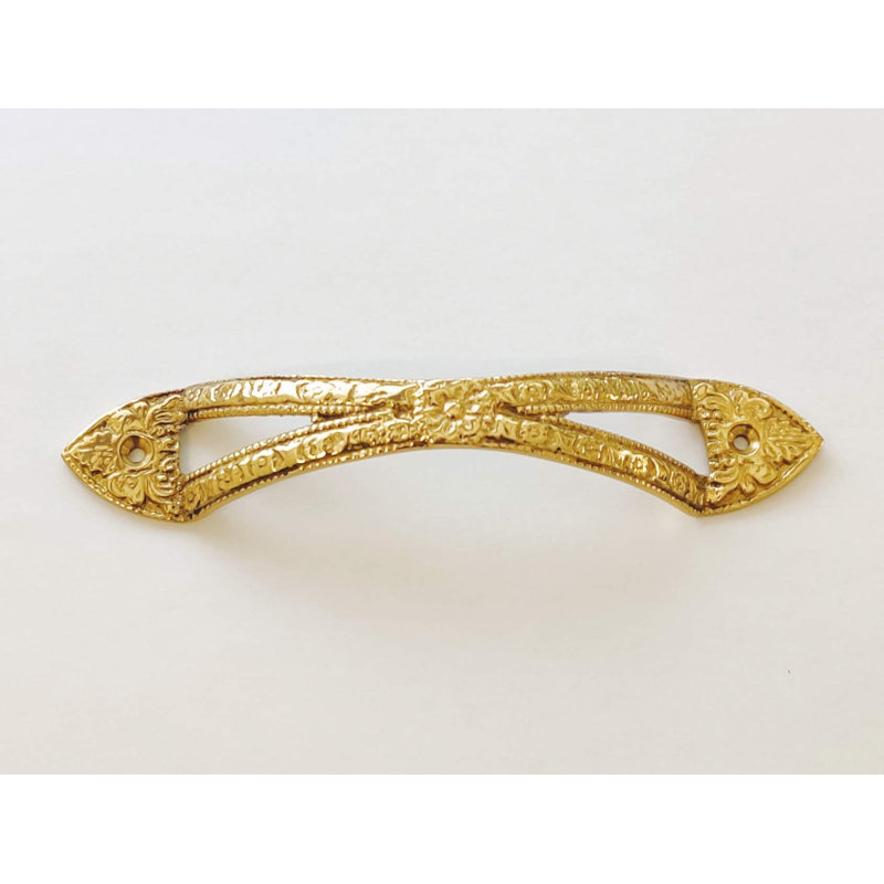 Lindsborg 12cm Centre Arch Handle, Polished Brass