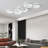39'' 7-Blade Dimmable Reversible Ceiling Fan With LED Lights And Remote Control