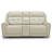 Carrington Loveseat With Console Triple Power & Zero Gravity - Baja Stone