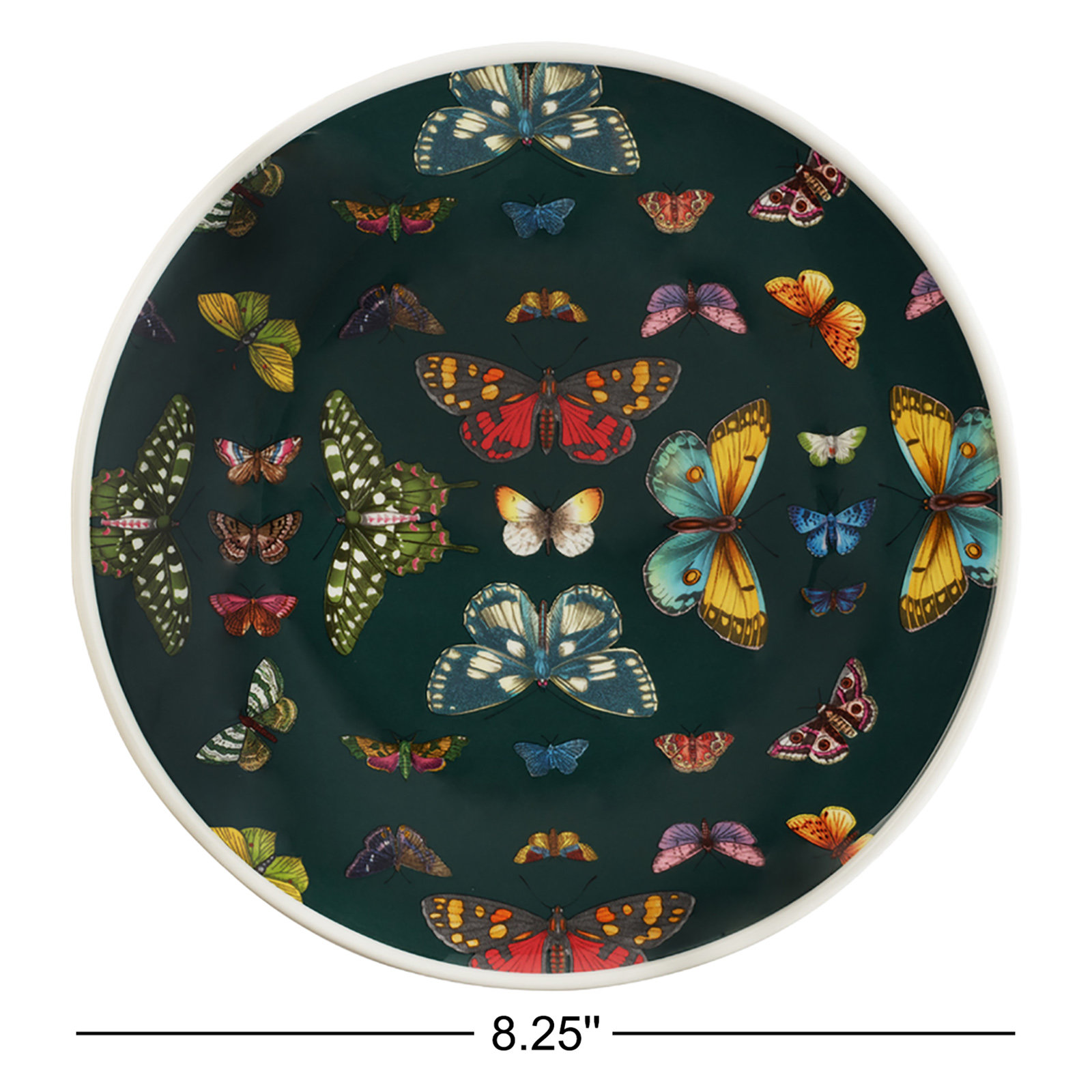 Botanic Garden Harmony 9" Salad Plate, Green