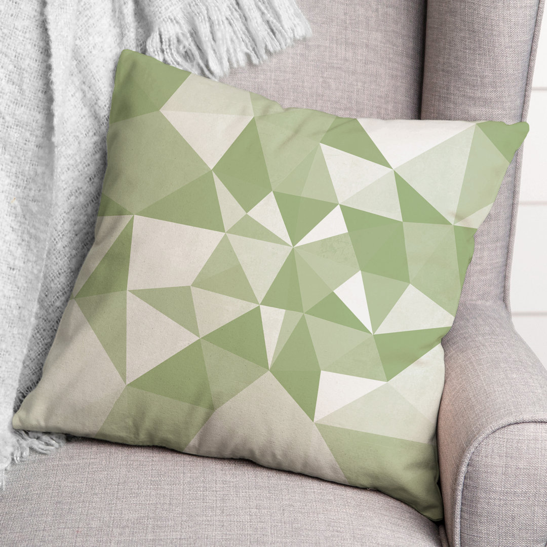 Geometric Indoor/Outdoor Reversible Throw Pillow Designs Direct Creative Group 