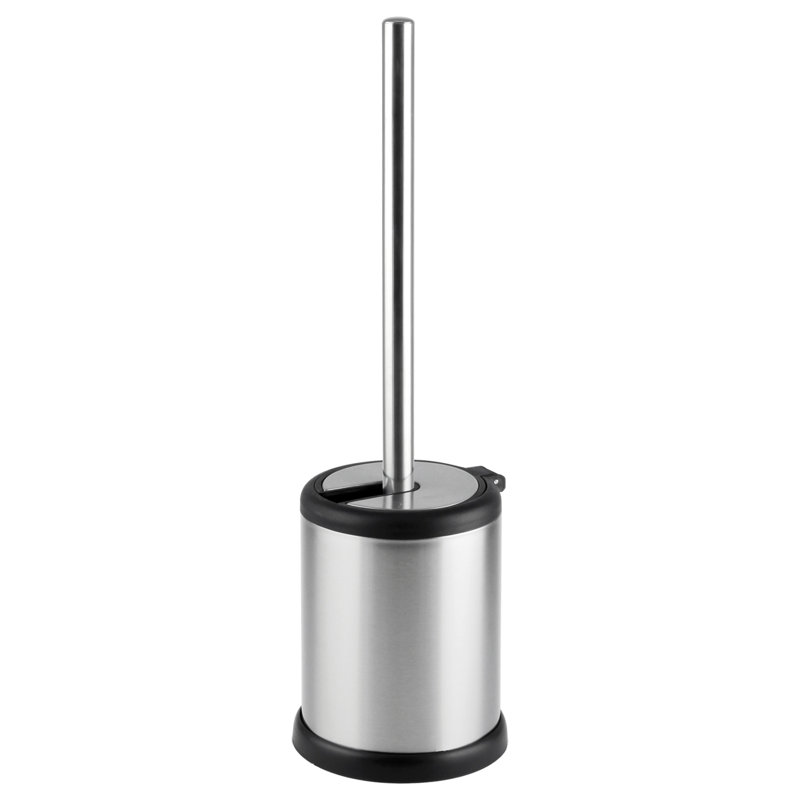 Brousseau Free-Standing Toilet Brush and Holder, Satin