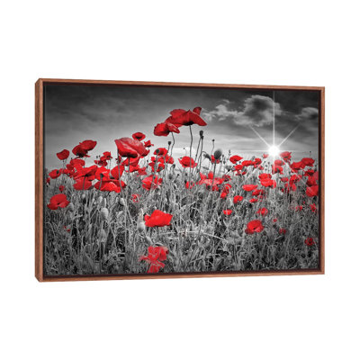 "Champ de coquelicots" par Melanie Viola-impression d’art graphique