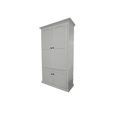 Garde-manger traditionnel 72 "avec portes arquées