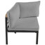 Ensemble de conversation modulaire d'extérieur moderne-171288410