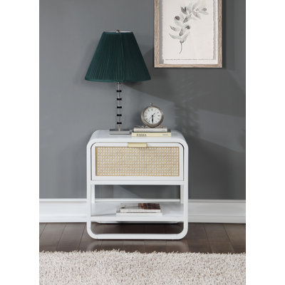 Chartres 24'' W Cane Nightstand