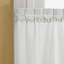 Rideau de café gris sur mesure 60 po Toph-741884932