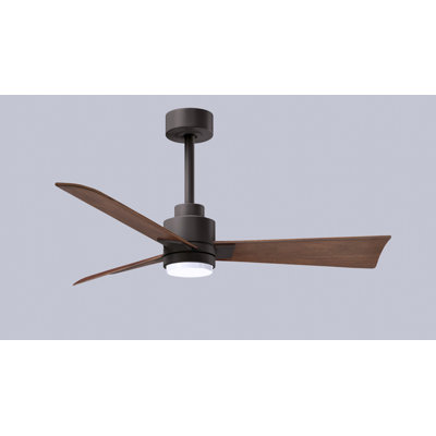 Alessandra - Three Blade Transitional Ceiling Fan -LED
