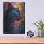 Art mural luxueux «Colorfull Black Panther» par Momart-429736409