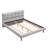 Aspia Upholstered Cookie-Shaped Platform Bed-274645180