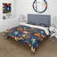 Ensemble de housse de couette Moroccan Dreamscape Boho-298818295