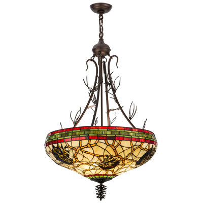 Rustic Lodge 4 - Light Unique/Statement Pendant