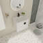 Meuble-lavabo 24 po avec lavabo, pour petite salle de bain, meuble-lavabo avec porte à fermeture en douceur-47874602