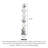 Mid-Century Vintage Wrought Iron and Acrylic Floor Lamp