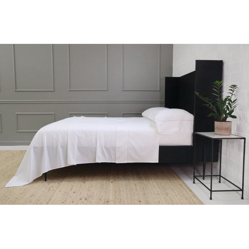 Como Sheet Set, Queen Sheet Set + 1 Fitted Sheet + 2 Pillowcases, Ivory