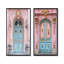 «Pink Parisian Whimsy Door Photo I - City Paris Wall Art», ensemble de 2 pièces-1476521864-1476521865