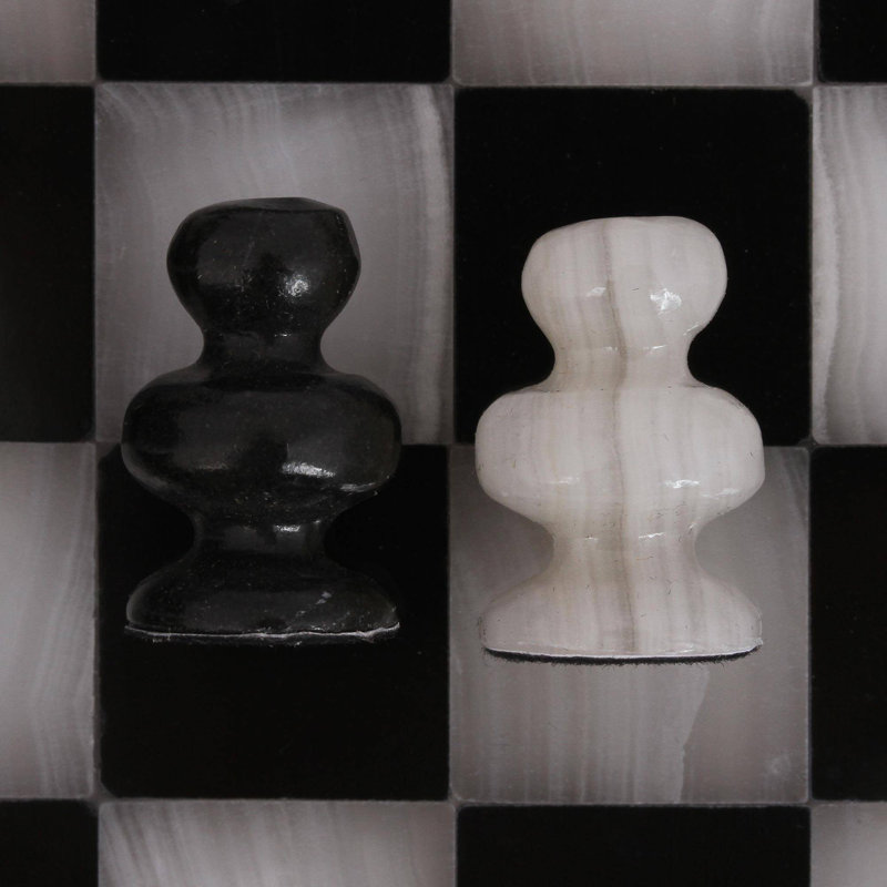 Sawyerville Wrought Studio 2 Player Chess, Checkers, And Backgammon Set