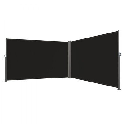 Manual Retraction Side Awning in Beige