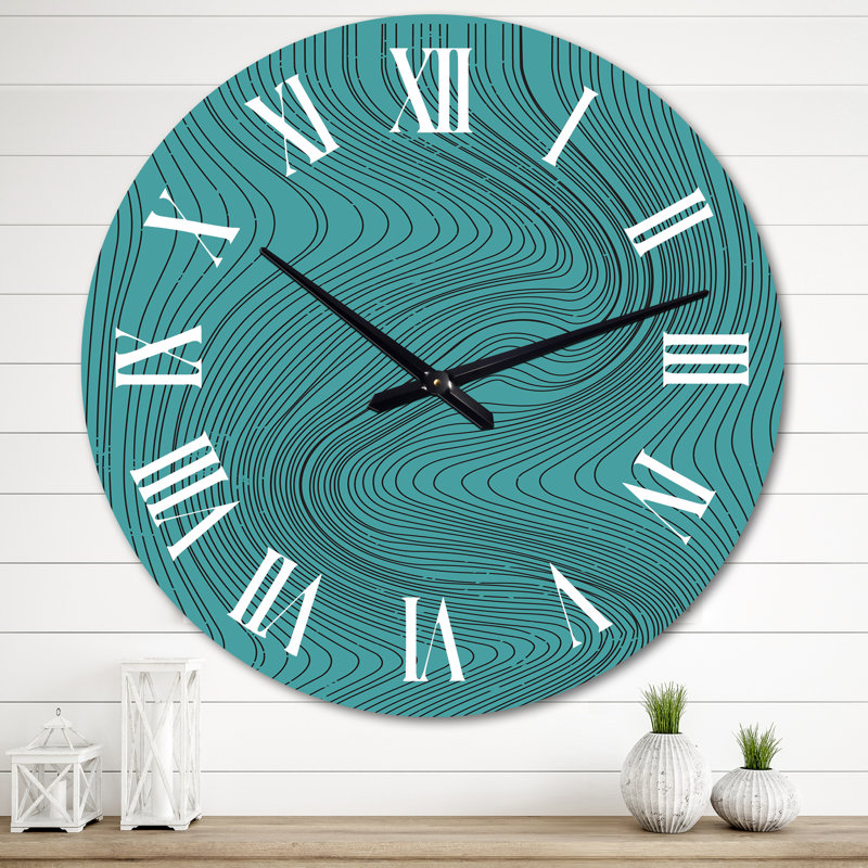 Horloge murale tardive 20S, Très grand