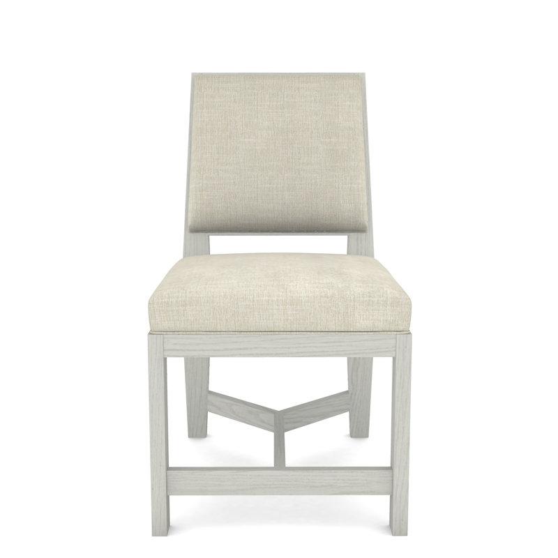 Thom Filicia Home Upholstered Back Side Chair, Tarbee Pebble, Navajo