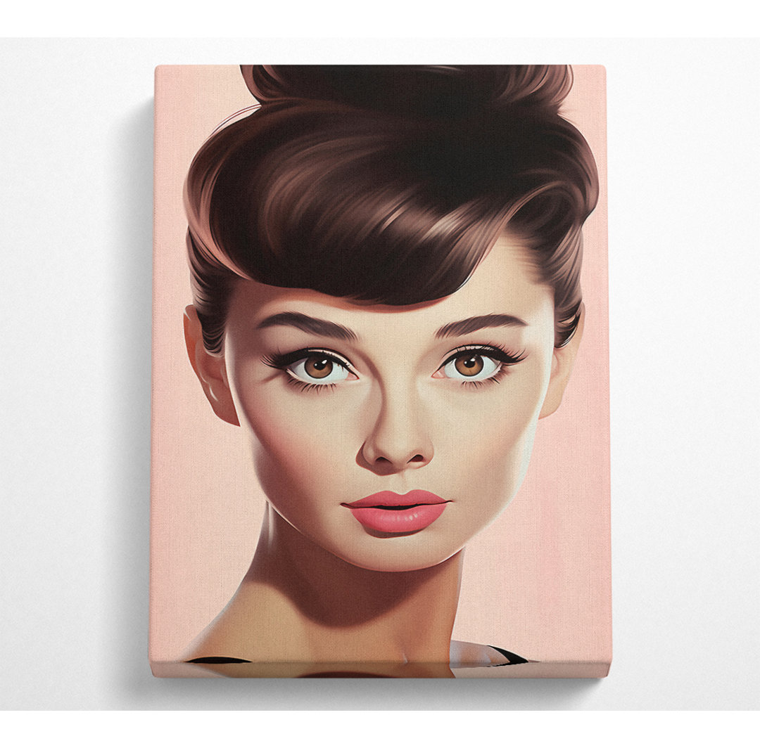 Kunstdruck Audrey Hepburn