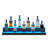 LED Lighted Liquor Bottle Display Bar Shelf RF & App Control 40" 2-Step